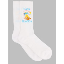 [Casablanca] Socks FW26 A-PF26-ACC-010_05WHITE