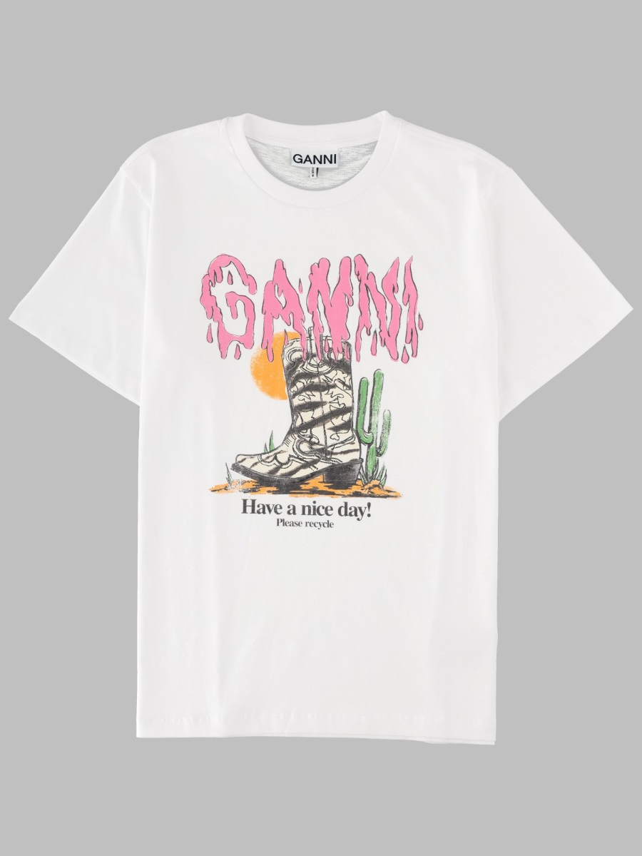 [GANNI] T-shirts Short Sleeve FW26 A1050253_151