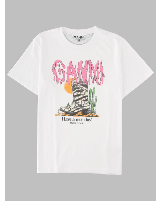 [GANNI] T-shirts Short Sleeve FW26 A1050253_151