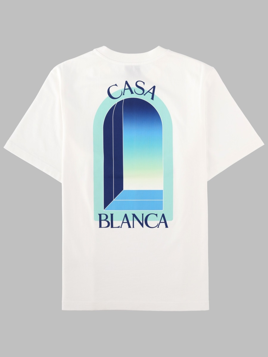 [Casablanca] T-shirts Short Sleeve FW26 M-PF26-JTS-001_14GRADIENTARCH