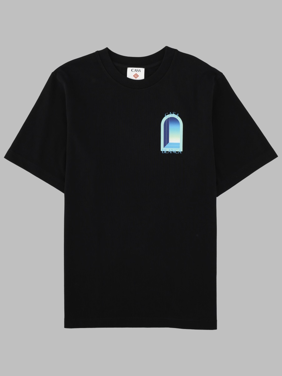 [Casablanca] T-shirts Short Sleeve FW26 M-PF26-JTS-001_15GRADIENTARCH