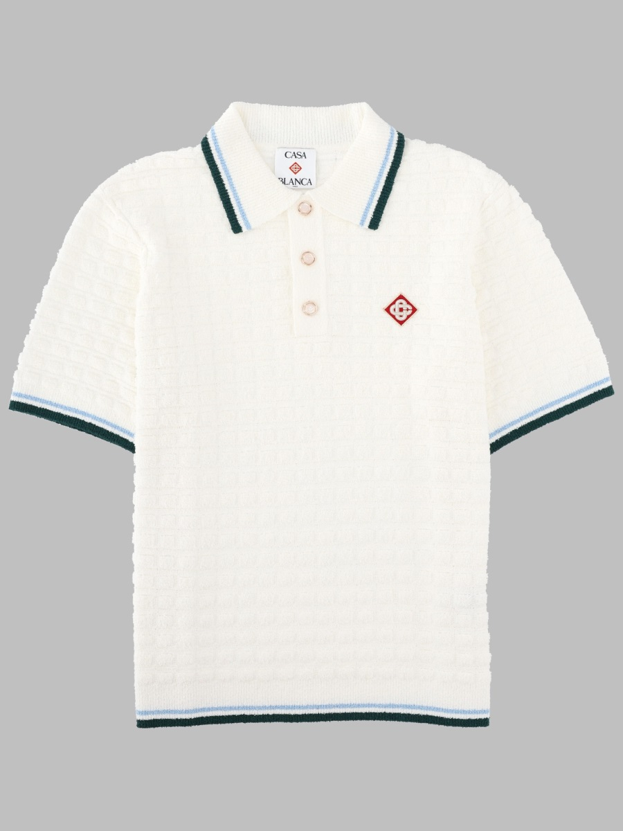 [Casablanca] T-shirts Short Sleeve FW26 M-PF26-KW-999_01WHITE