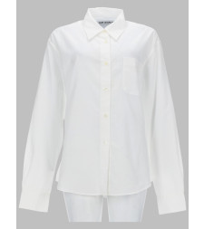 [Our Legacy] Shirts Long Sleeve FW26 W2262FL_WHITELIQUIDPOPLIN