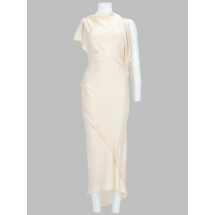 [VICTORIA BECKHAM] Short sleeve dress FW26 1326WDR007612A_ELDERFLOWER