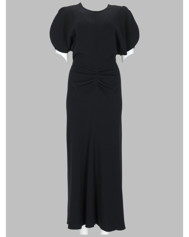 [VICTORIA BECKHAM] Short sleeve dress FW26 1124WDR005227A_BLACK