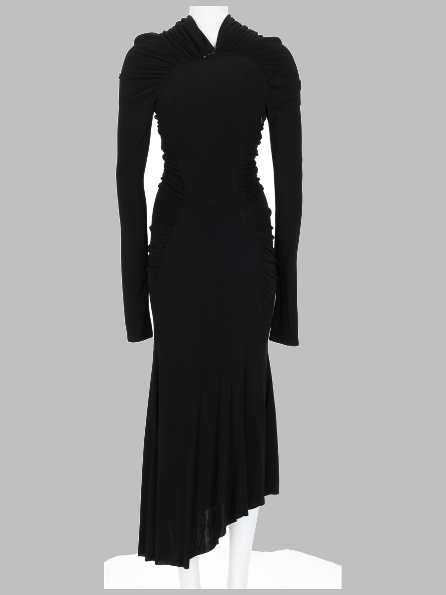 [VICTORIA BECKHAM] Long sleeve dress FW26 1326WDR007472A_BLACK