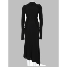[VICTORIA BECKHAM] Long sleeve dress FW26 1326WDR007472A_BLACK