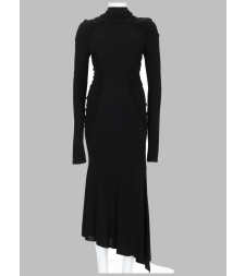 [VICTORIA BECKHAM] Long sleeve dress FW26 1326WDR007472A_BLACK
