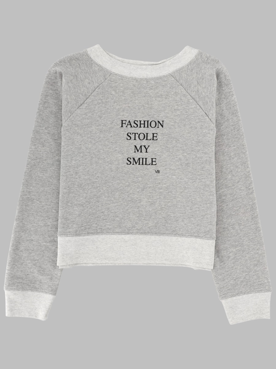 [VICTORIA BECKHAM] Sweatshirt FW26 1326JSS007532B_GREYMARLFASHION