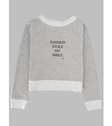 [VICTORIA BECKHAM] Sweatshirt FW26 1326JSS007532B_GREYMARLFASHION