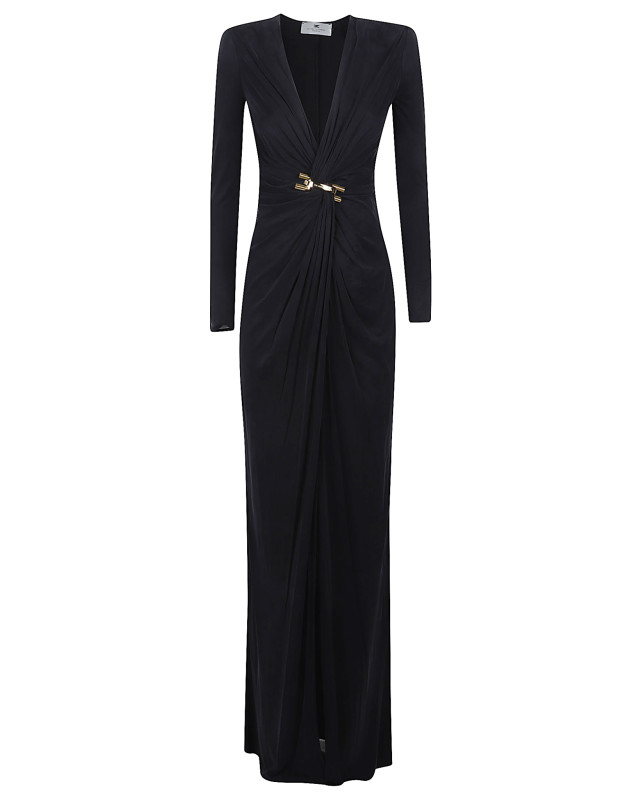 [ELISABETTA FRANCHI] Long sleeve dress SS26 ABR2961E3