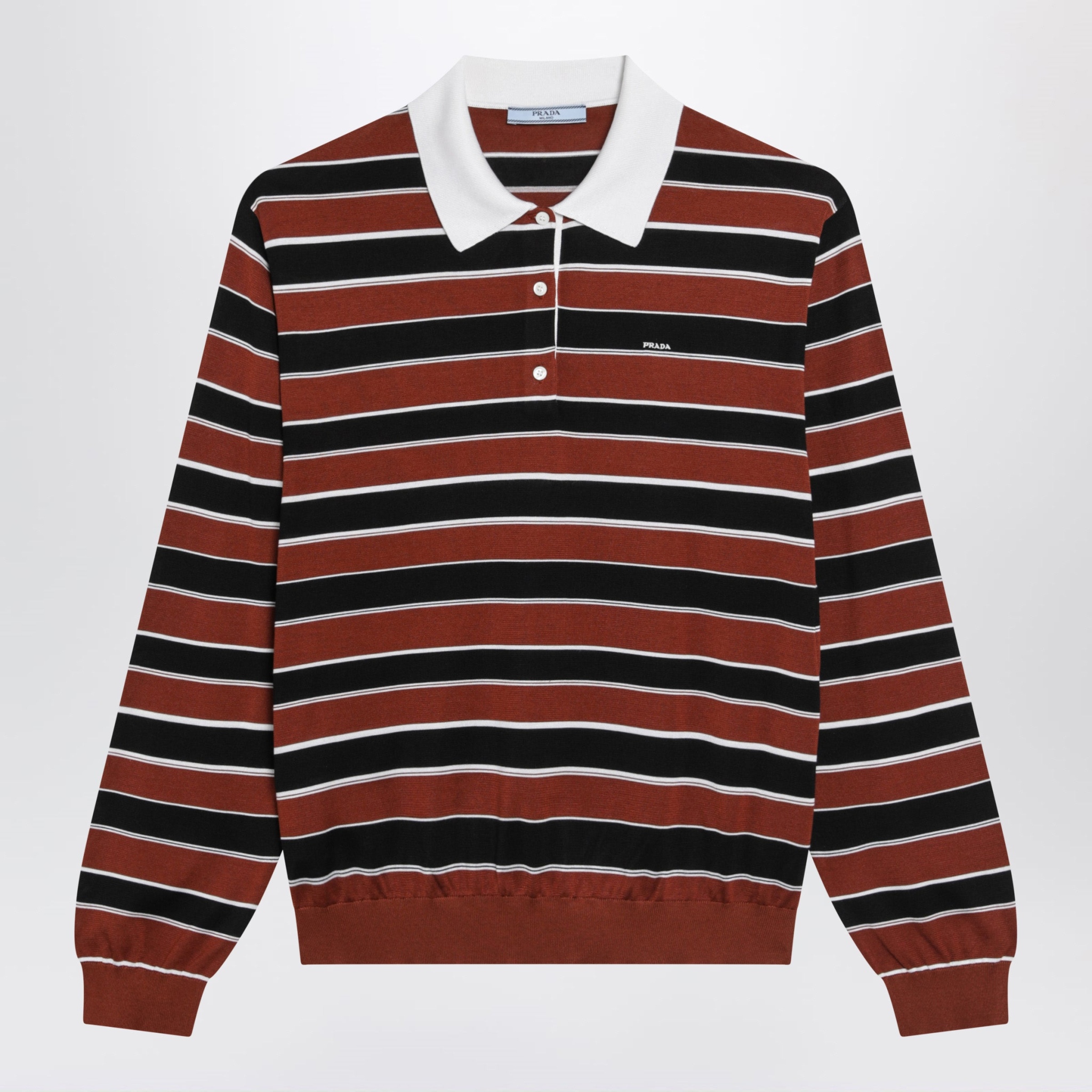 [Prada] T-shirts Long Sleeve FW26 P24D3SOOO193S