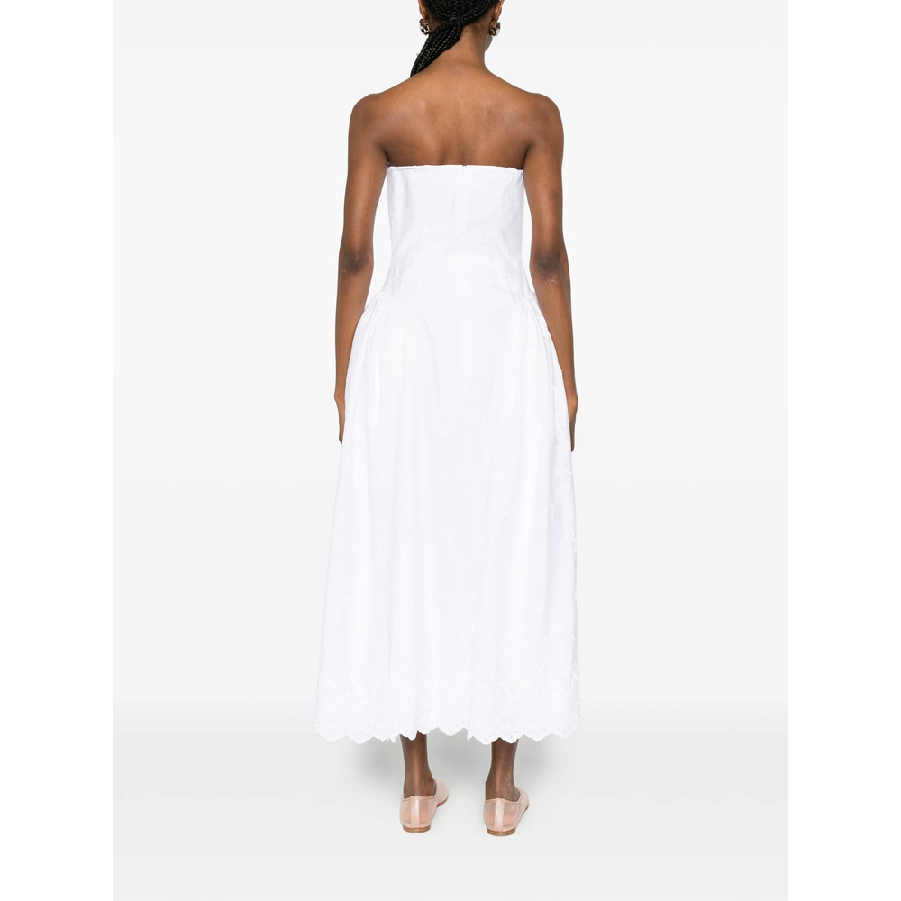 [Simone Rocha] Sleeveless dress SS26 7465 1316 WHITE