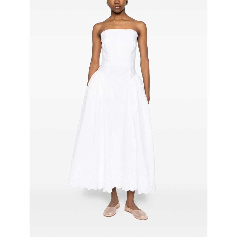 [Simone Rocha] Sleeveless dress SS26 7465 1316 WHITE