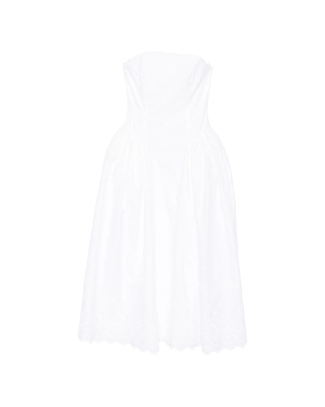 [Simone Rocha] Sleeveless dress SS26 7465 1316 WHITE