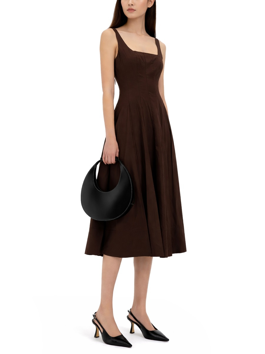 [Staud] Sleeveless dress SS26 R24F2101PO_EART