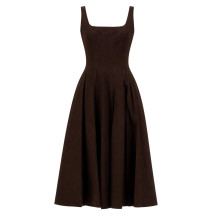 [Staud] Sleeveless dress SS26 R24F2101PO_EART