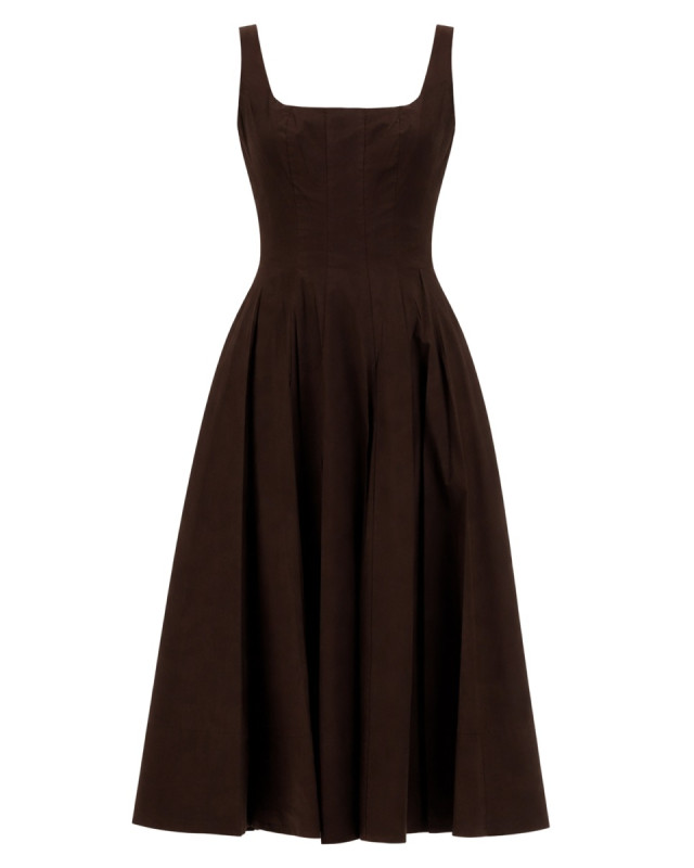 [Staud] Sleeveless dress SS26 R24F2101PO_EART