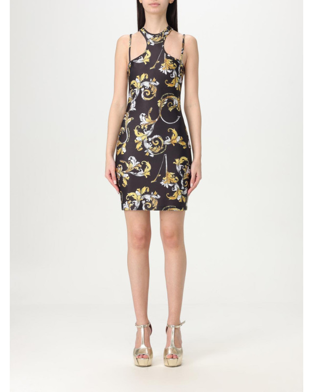 [VERSACE JEANS COUTURE] Sleeveless dress FW25 78HAO914JS470 G89