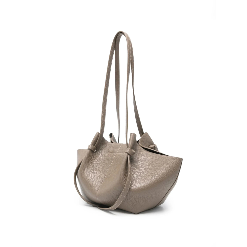 [YUZEFI] Shoulder bag FW26 MOCHI LEATHER TAUPE