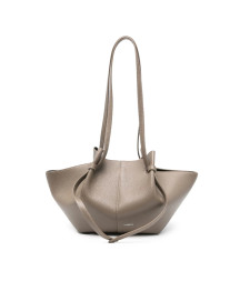 [YUZEFI] Shoulder bag FW26 MOCHI LEATHER TAUPE