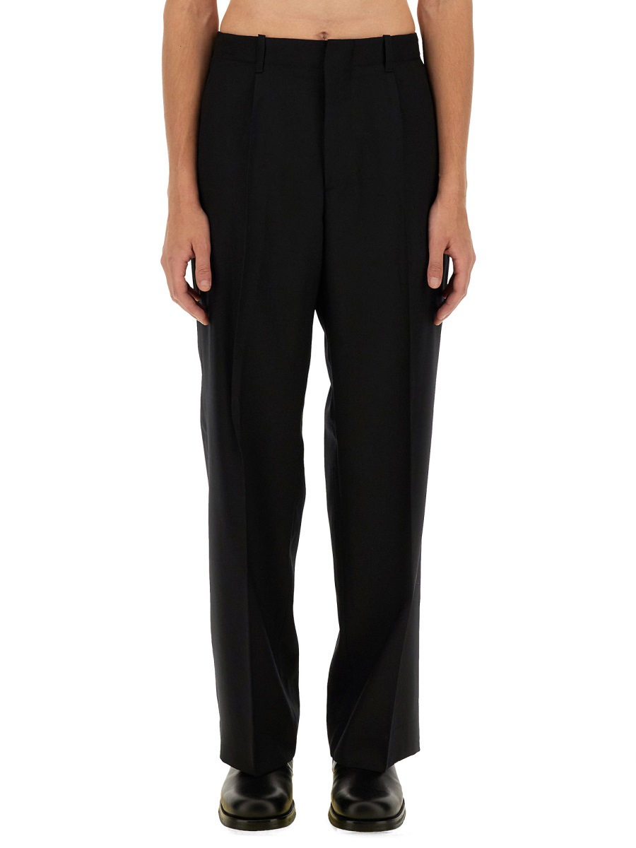 [Our Legacy] Trousers FW26 M421BBPW_BLACKPANAMAWOOL
