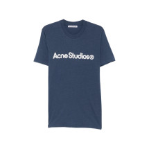 [Acne Studios] T-shirts Short Sleeve FW26 CL0489  NBLUE