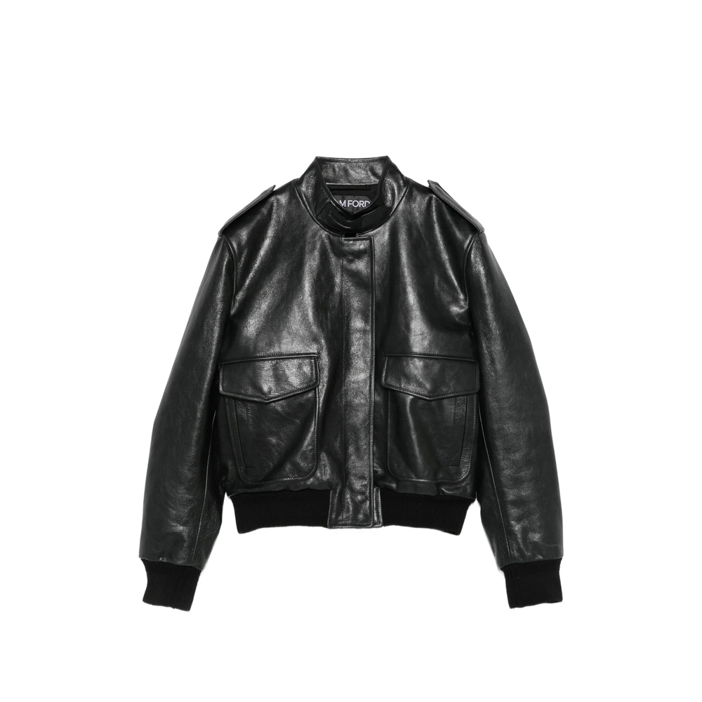 [Tom Ford] Leather Jacket FW26 LEX476 CSL805 NAA