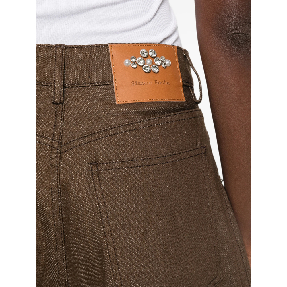 [Simone Rocha] Pants FW26 4218 1355 TAN