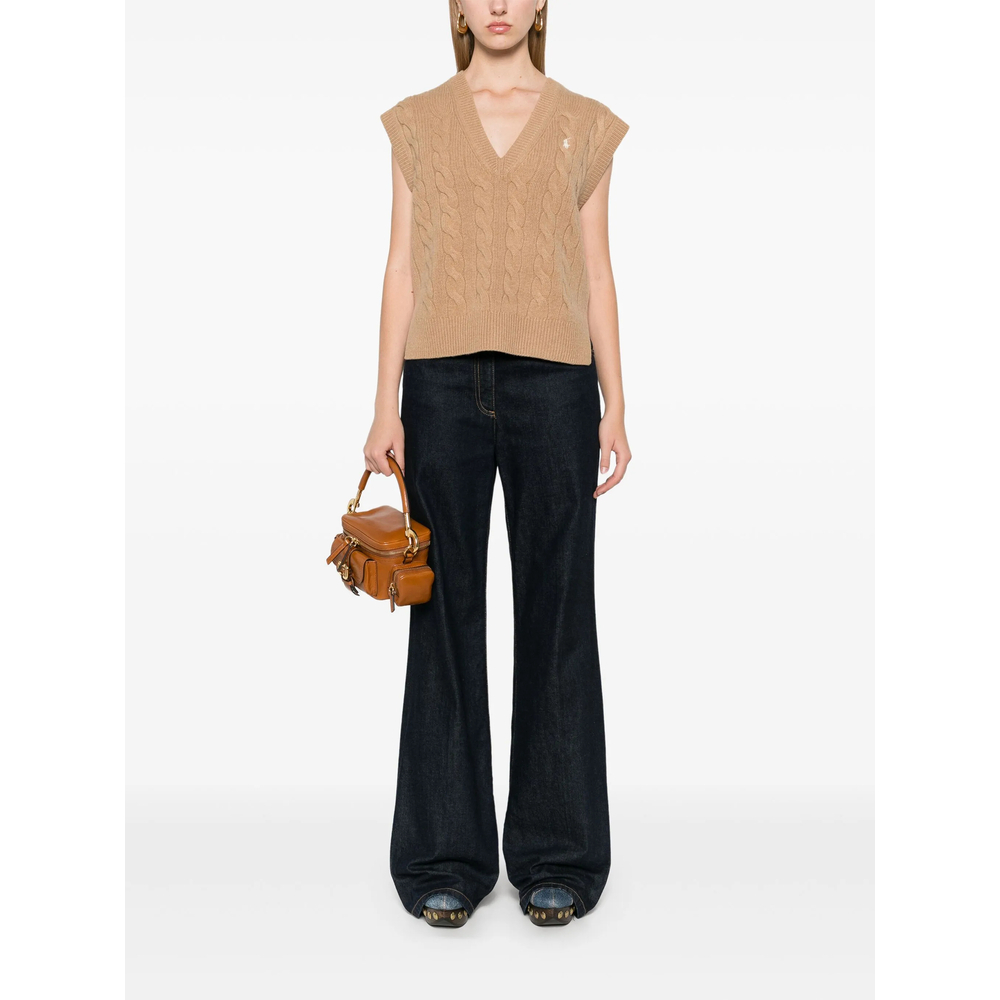 [Ralph Lauren] Knitwear FW26 211949994001  CAMEL