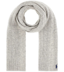 [Ralph Lauren] Scarf FW26 455956296004  SGREY