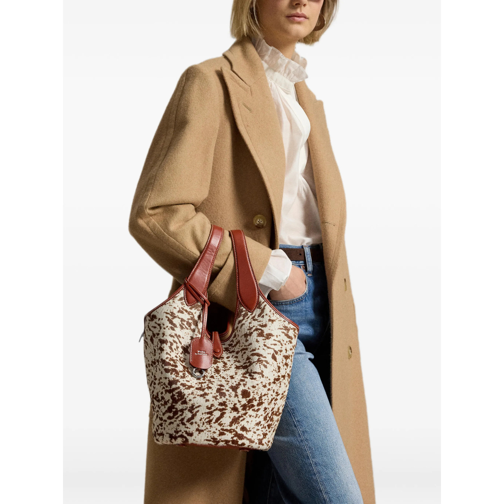 [Ralph Lauren] Tote bag FW26 428P23825001  BROMU