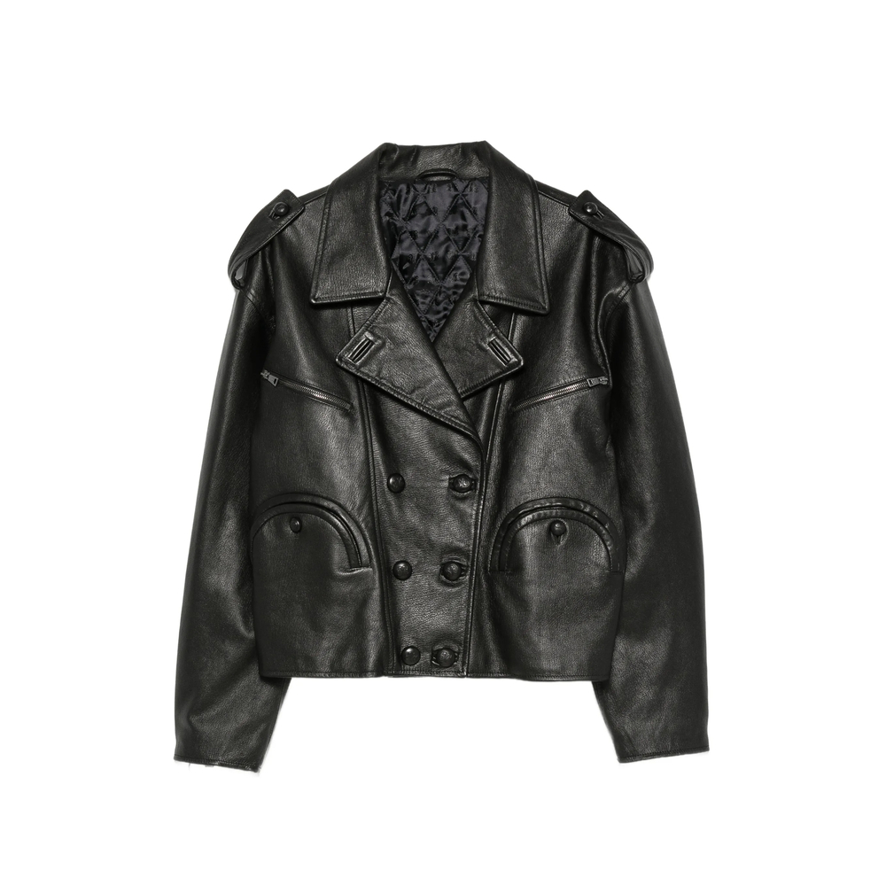 [Blaze Milano] Leather Jacket FW26 JKBKR01-I-O  N000