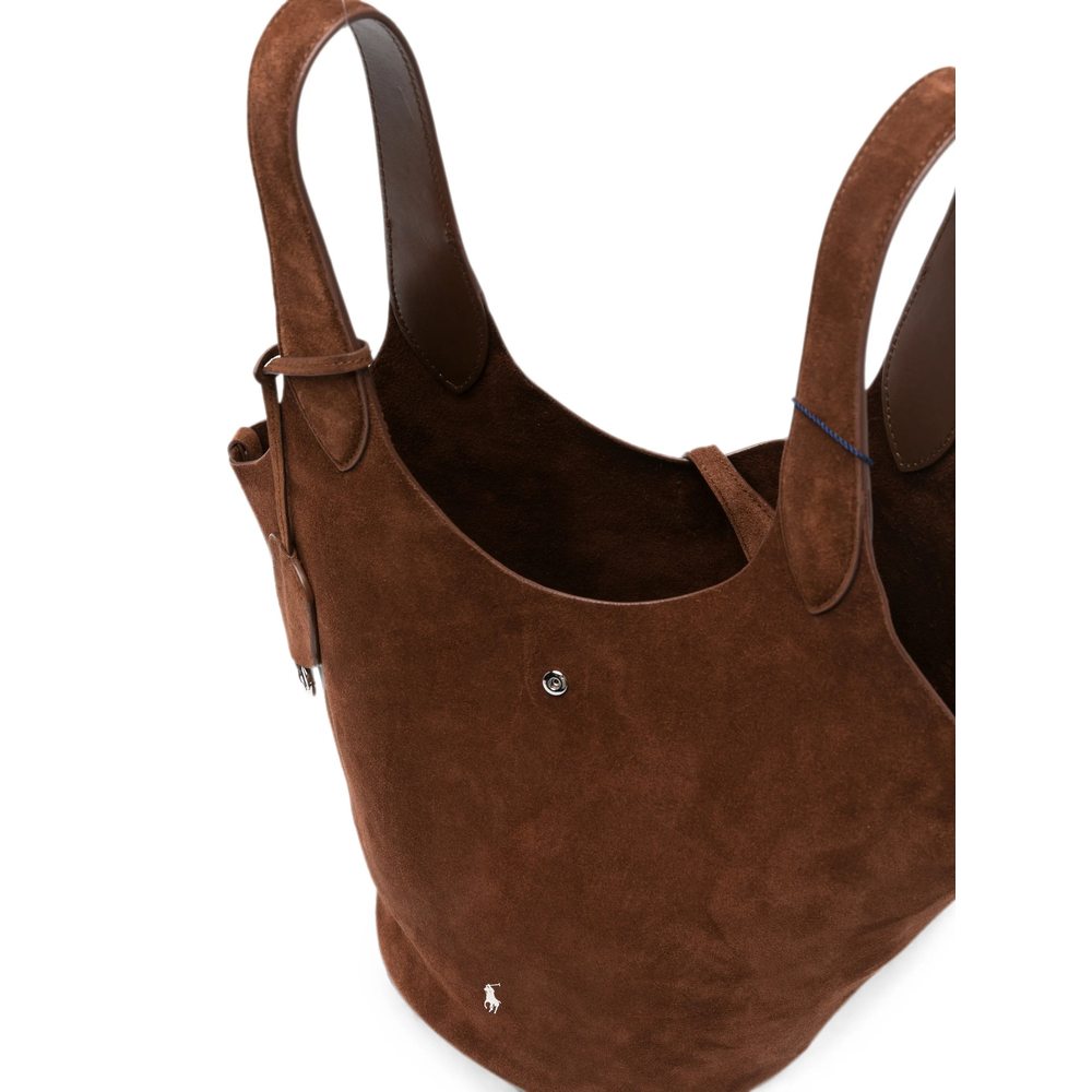 [Ralph Lauren] Tote bag FW26 428P23824002  BROWN