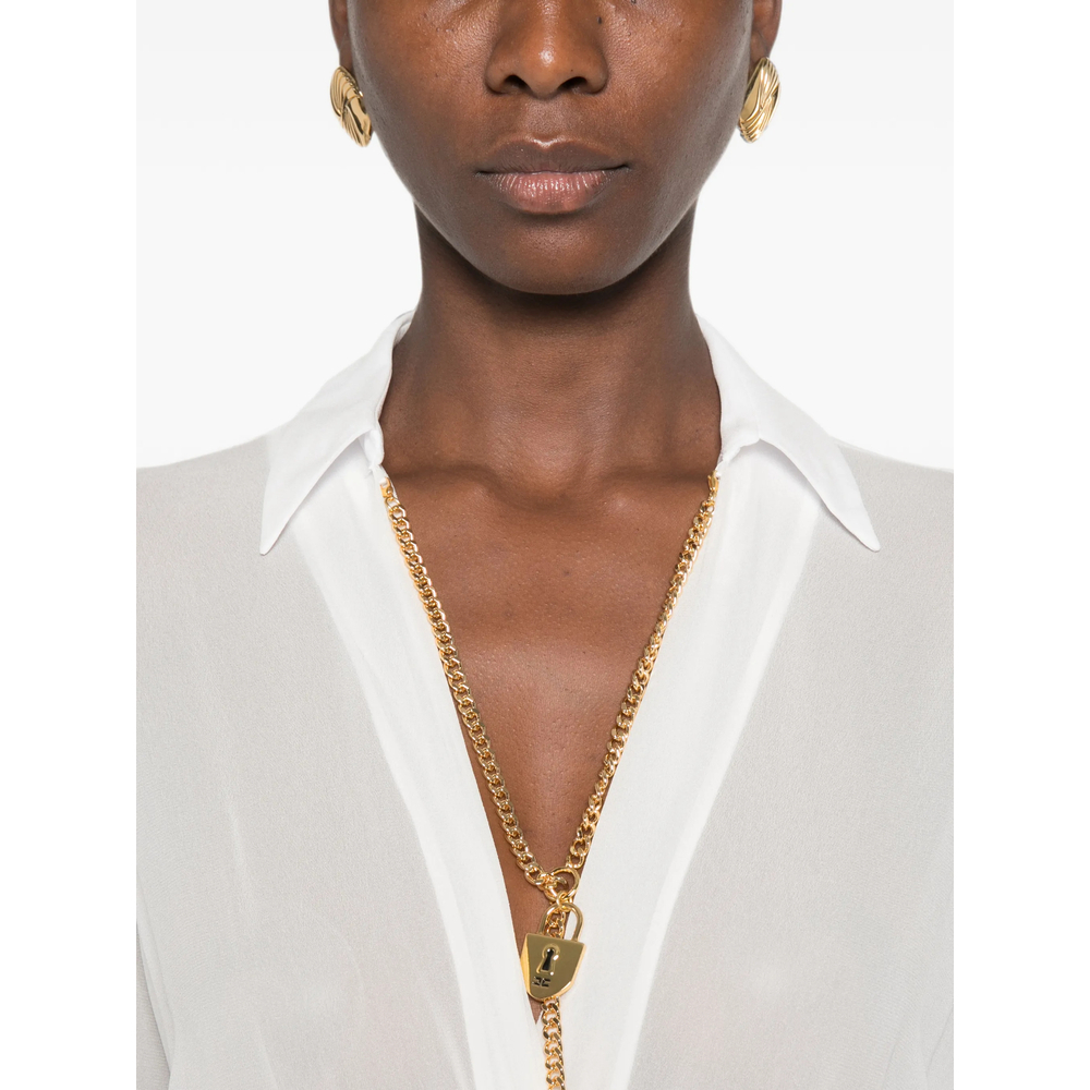[ELISABETTA FRANCHI] Blouse FW26 CB00966E2  360