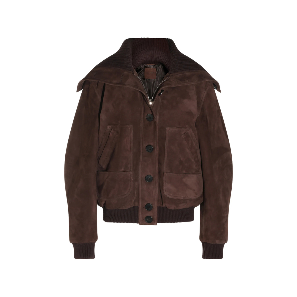 [The Attico] Bomber jacket FW26 261WCB00130 LBT144AA 204