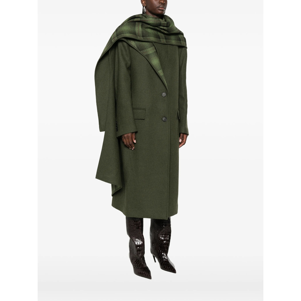 [The Attico] Coat FW26 261WCC00097 WWP002AA 081