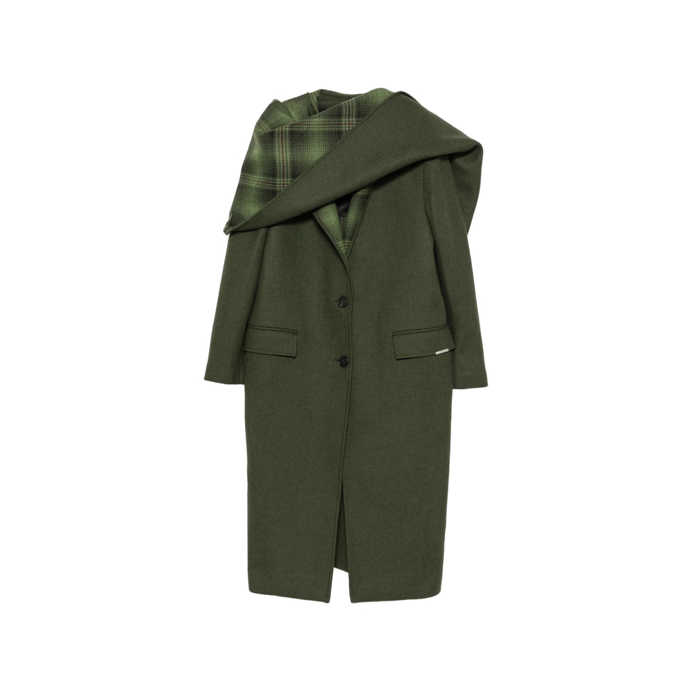 [The Attico] Coat FW26 261WCC00097 WWP002AA 081