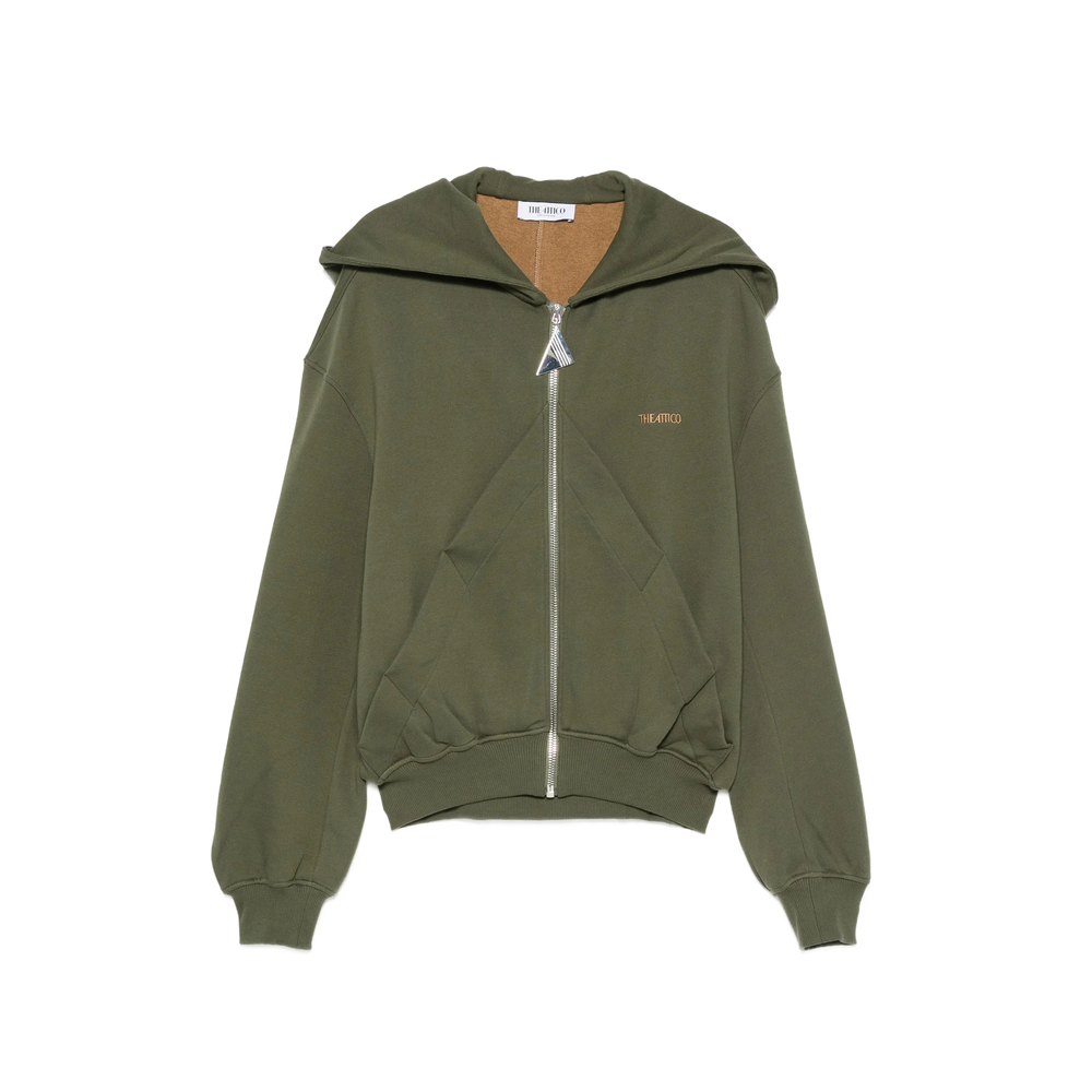 [The Attico] Zip up FW26 261WCF00015 JJF007AA 724