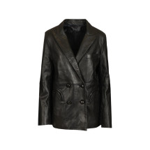 [Blaze Milano] Leather Jacket FW26 BZEND01 VBI  N000