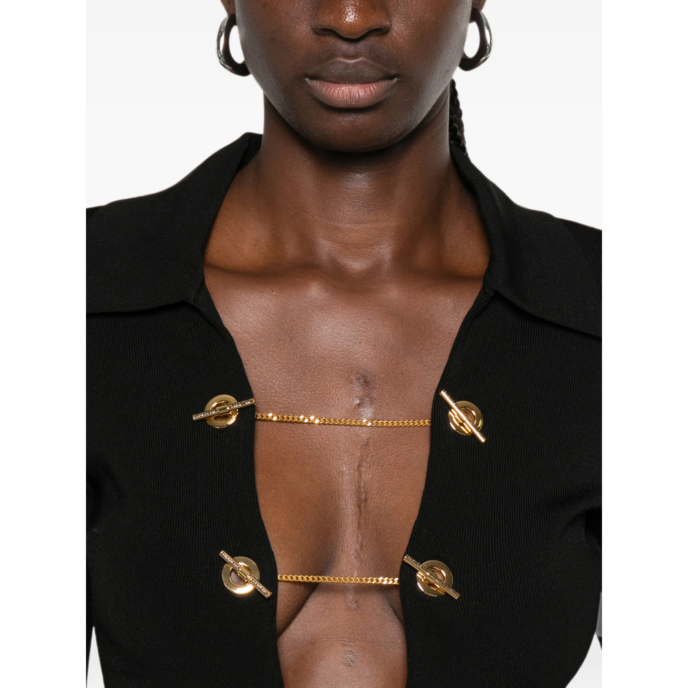 [ELISABETTA FRANCHI] T-shirts Long Sleeve FW26 BK06S66E2  110