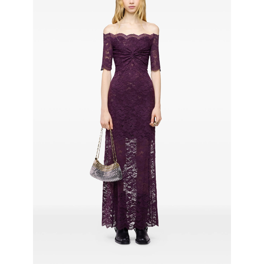 [RABANNE] Short sleeve dress FW26 26AJRO106 PA0170 P534