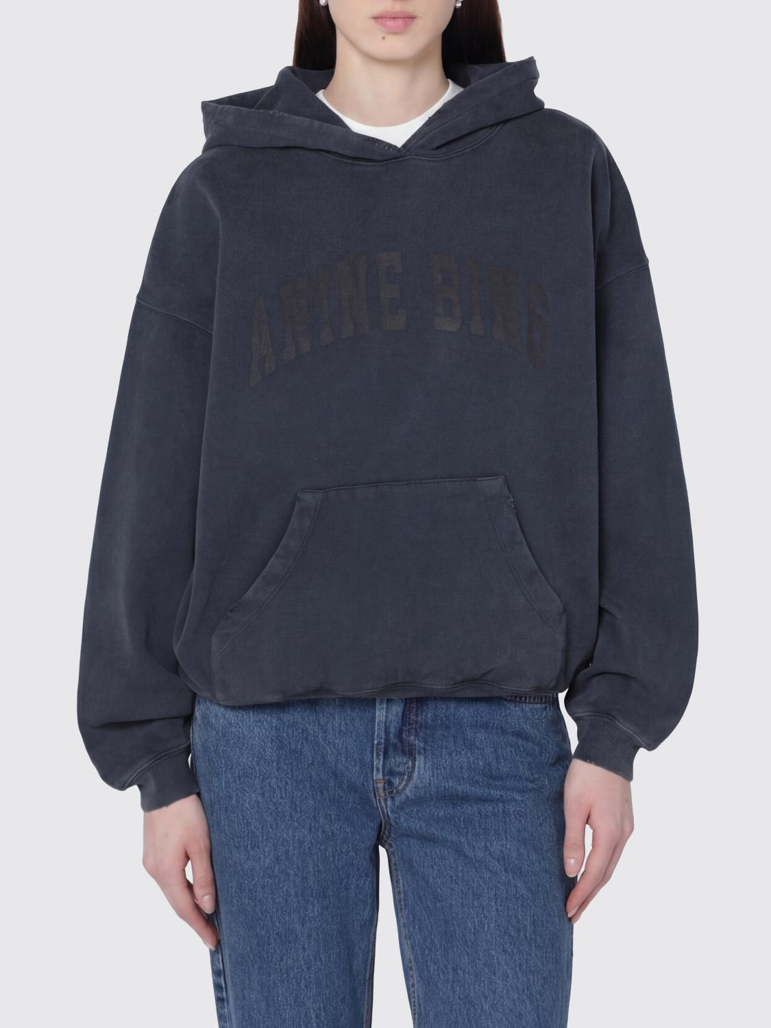 [Anine Bing] Hoodie SS26 S085185C 002