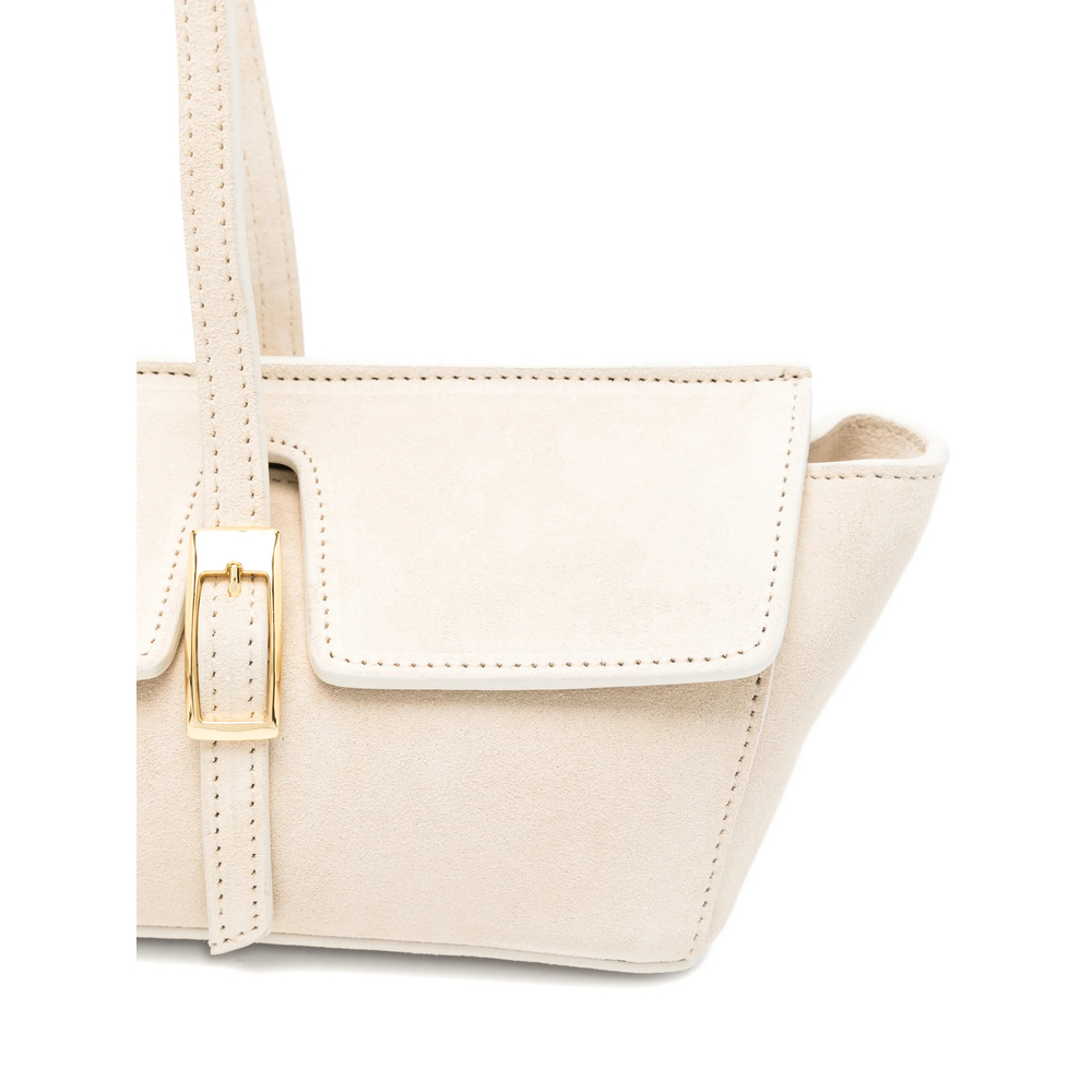 [ELLEME] Shoulder bag SS26 LE BATEAU SUEDE SAND
