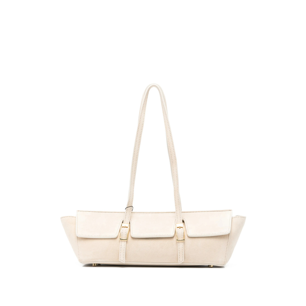 [ELLEME] Shoulder bag SS26 LE BATEAU SUEDE SAND