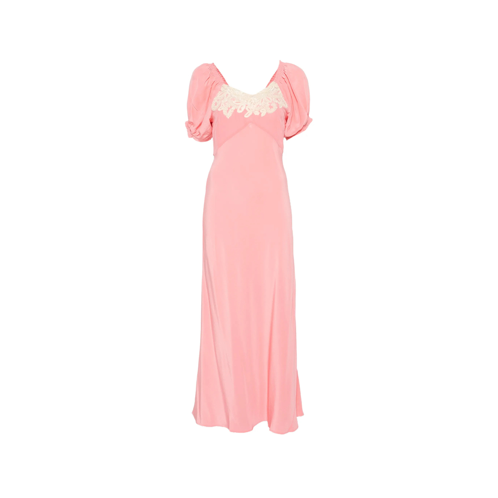 [Rixo] Short sleeve dress SS26 ILARIA  PINK