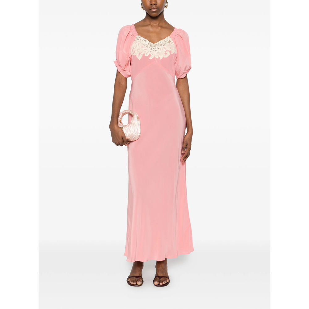 [Rixo] Short sleeve dress SS26 ILARIA  PINK