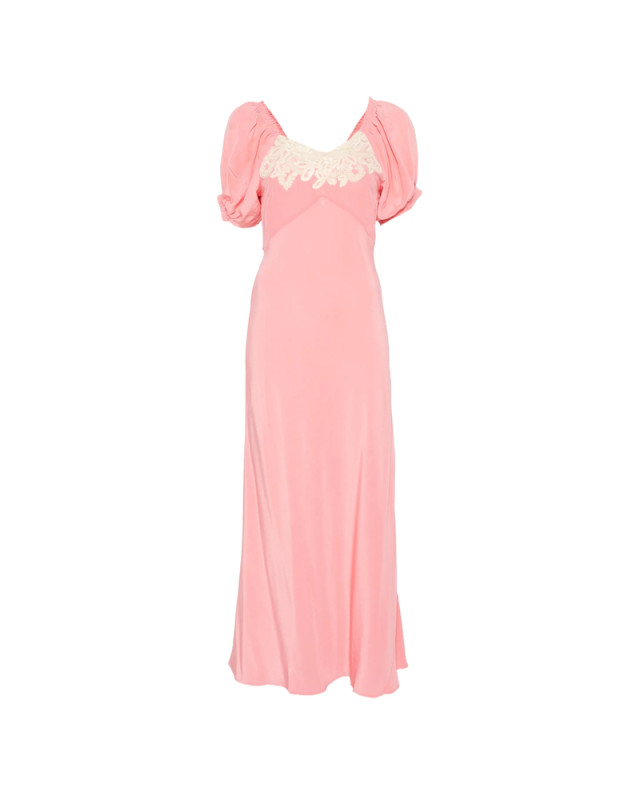 [Rixo] Short sleeve dress SS26 ILARIA  PINK