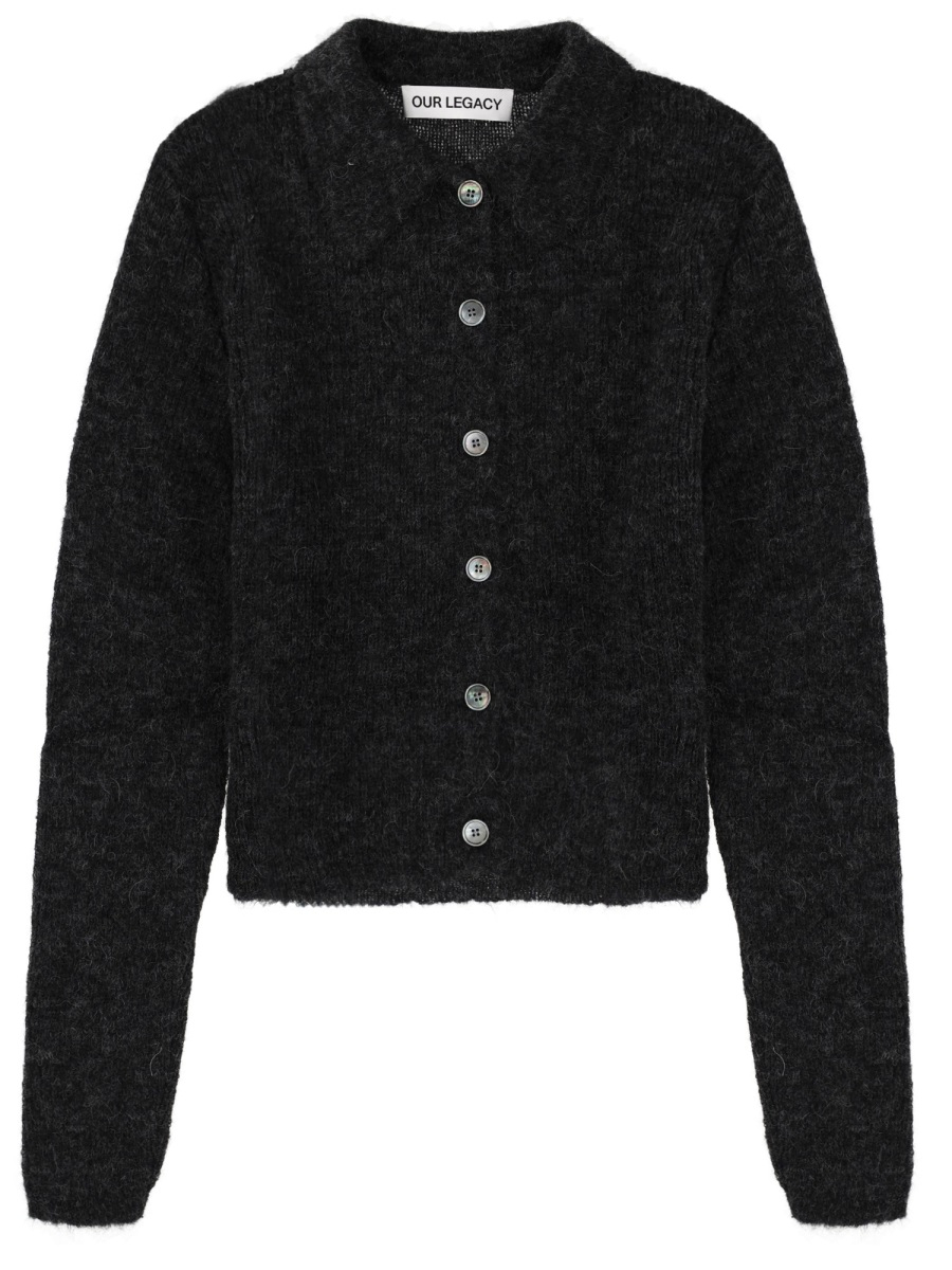 [Our Legacy] Knitwear FW26 W2263MCM_CHARCOALMELANGEFUZZYALPACA