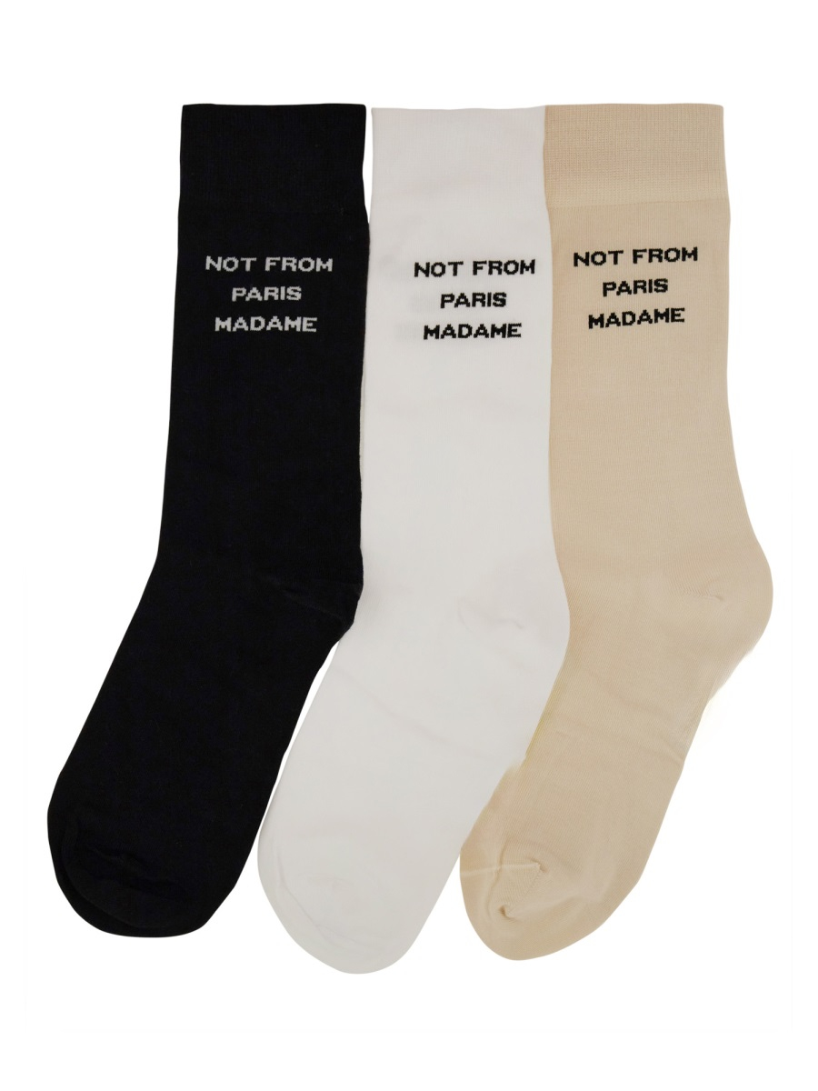 [DROLE DE MONSIEUR] Socks FW26 SK101_CO024MULTICOLOR